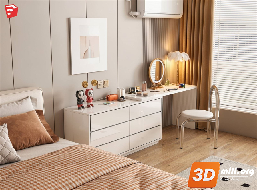 Dressing Table Skp Files 